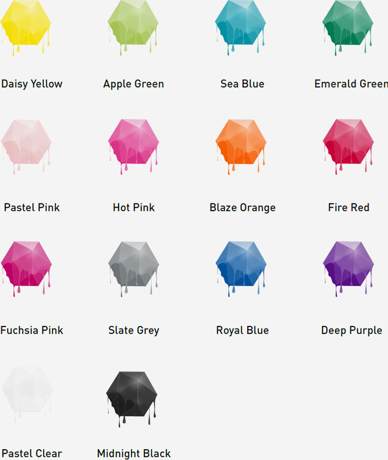 Muk Colour Chart