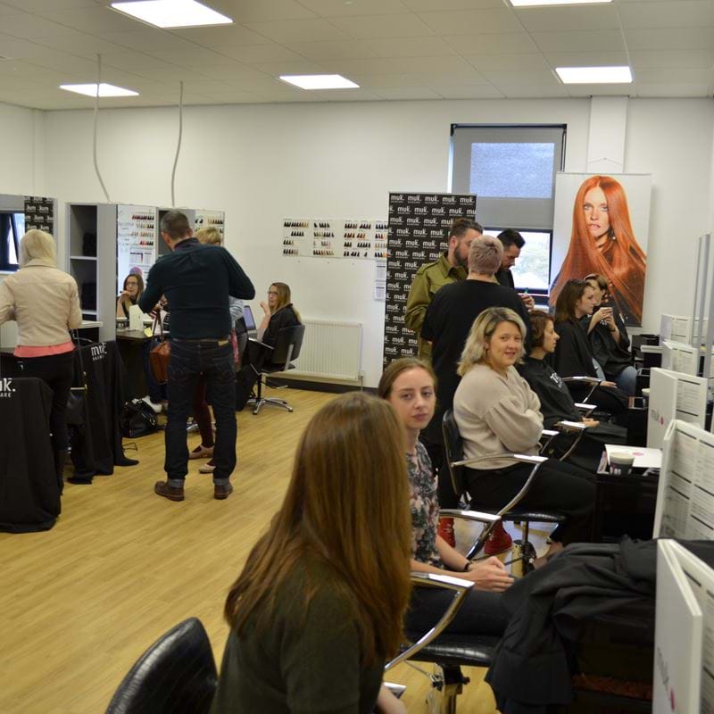 Salon Colour Day with local partner City College Coventry