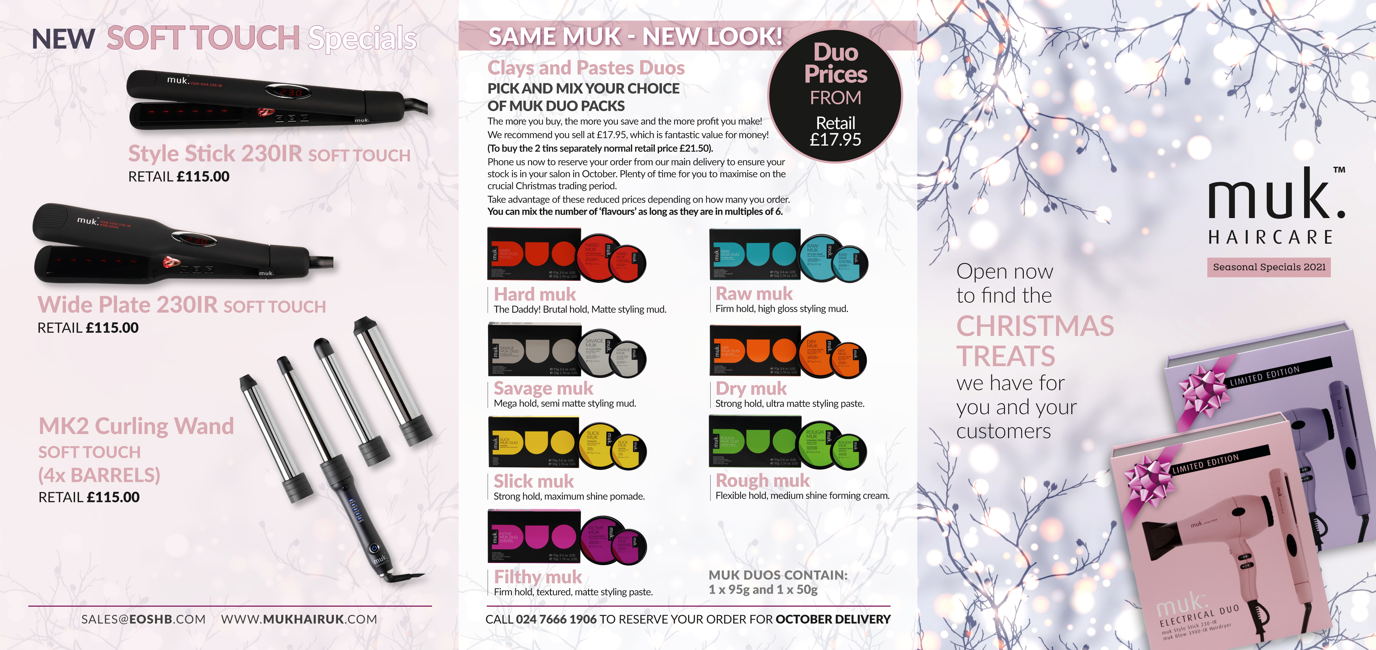 New Christmas Packs 2021 available November 1st