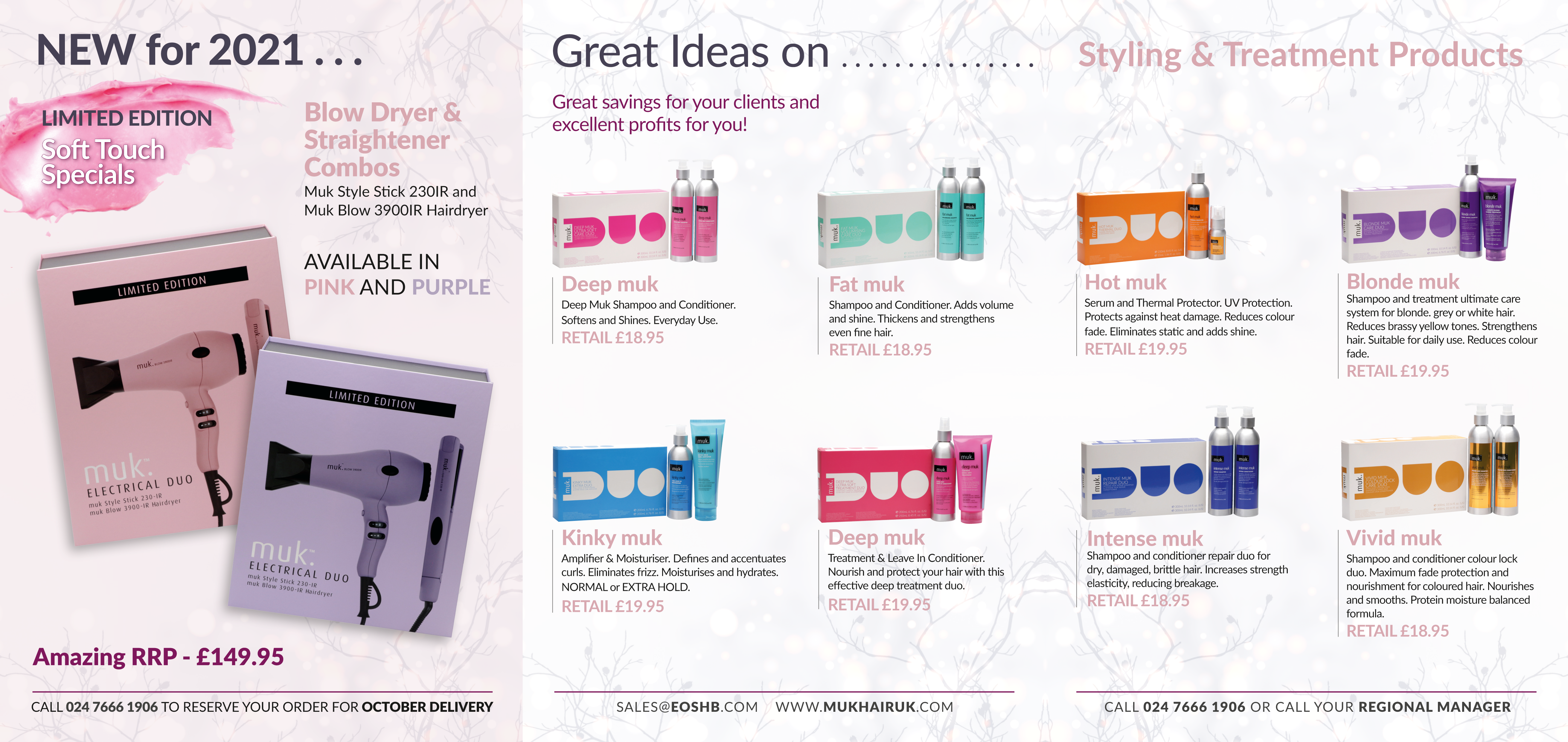 New Christmas Packs 2021 available November 1st